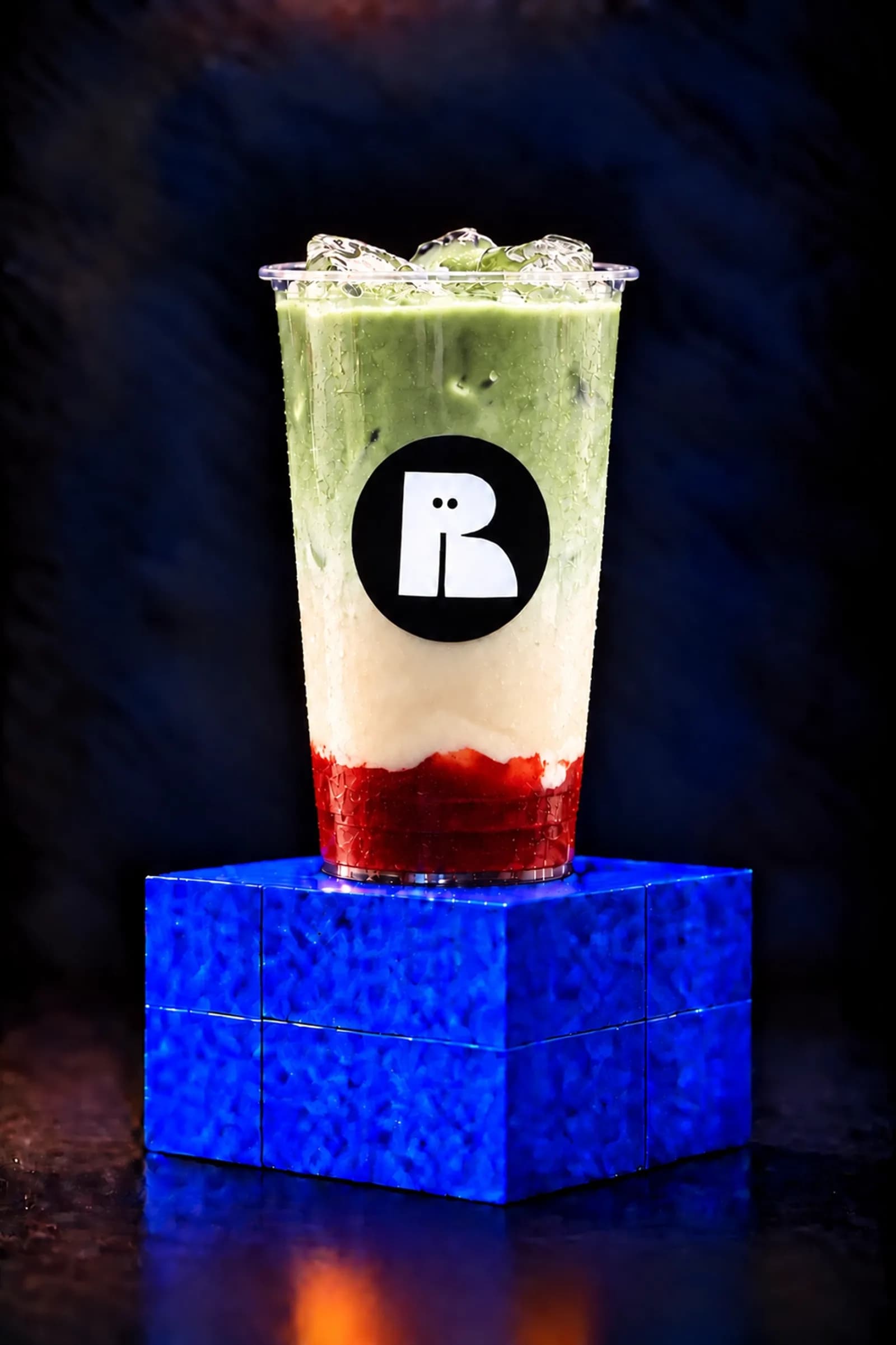 Iced Strawberry Matcha